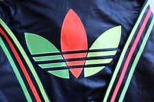 Trefoil Adidas Chile ’62 tracksuit Jacket Black Yellow XS orange 2011 Wet Look