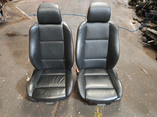 Bmw e53 front black leather - front,