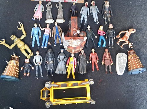 Doctor who figures joblot - who,