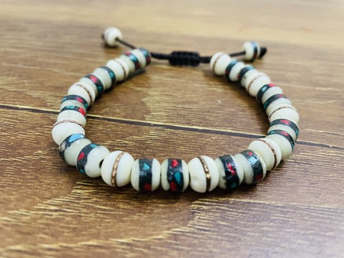 Boho wrist mala tibetan - wrist, prayer
