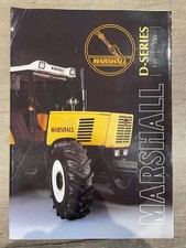 Marshall D-Series 135 150 A4 Vintage Tractor Brochure