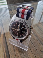 Vintage Sicura (Breitling) Gents Skin Diver Watch Full Working Order.