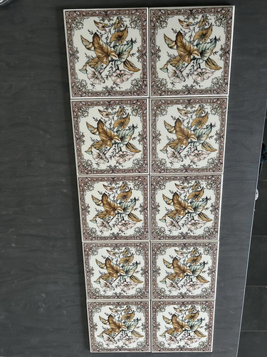 Ceramic decorative fireplace - ceramic,