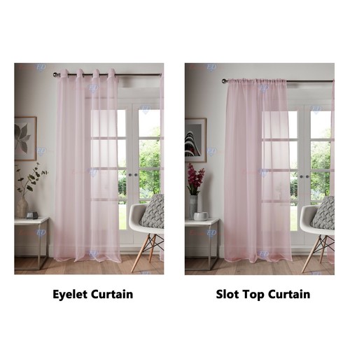 Eyelet ring top - top, voile