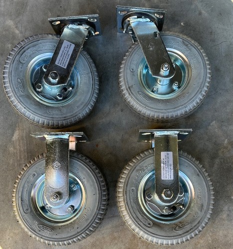 Inch pneumatic caster pc - pneumatic,
