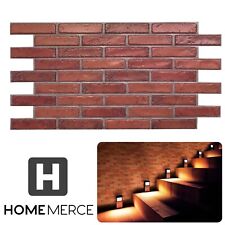 Panel Wall Natural Brick PVC Cladding Tiles 3D Effect Wall Covering Panels