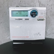 Sony MD Walkman MZ-R910 Portable MiniDisc Recorder Player w/ Battery Case