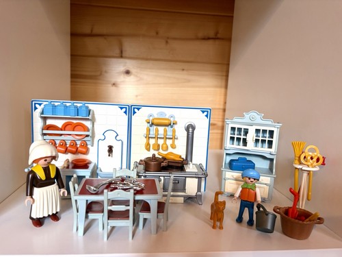 Vintage playmobil 5322 kitchen - vintage,