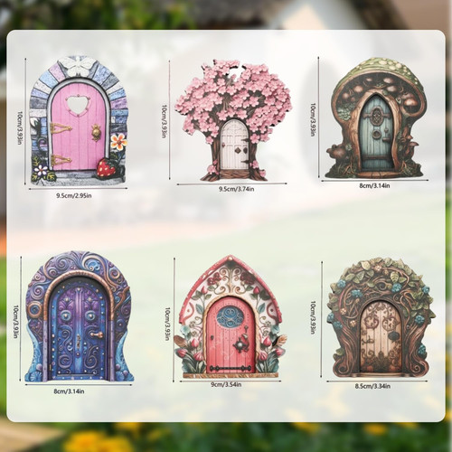 Pcs fairy doors for garden - fairy,