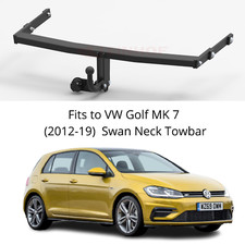 Tow Bar For Volkswagen Golf MK7 VII 5 Door hatch (2012-19) & NO ELECTRICS - V062