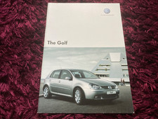 VW Golf Mk5 Brochure 2006 - UK Issue - 1 June 2006 inc SE, Sport & GT