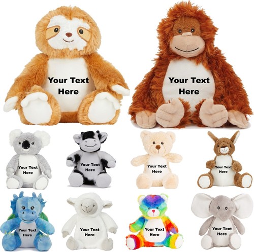 Personalised mini teddy stuff - personalised,