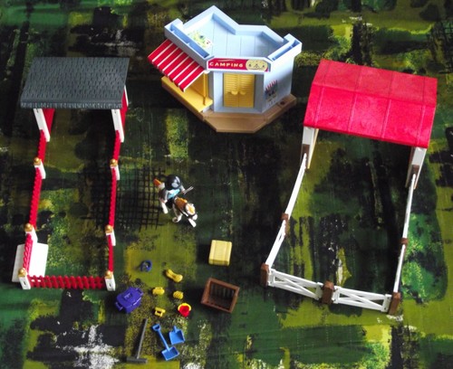 Playmobil campsite kiosk - campsite, &