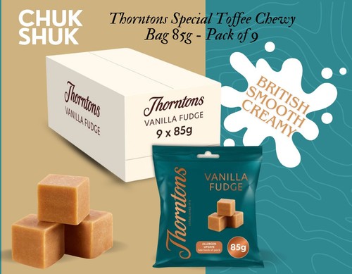 Thorntons vanilla fudge bag - vanilla,