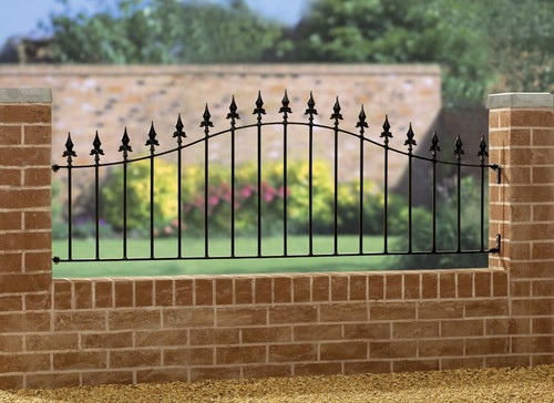 Salva arch spear top - top, railing