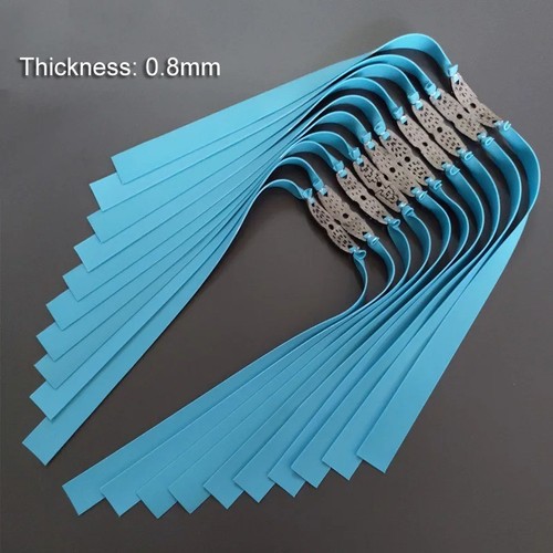 Flat rubber bands slingshot - flat,