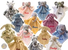 Personalised Baby Blanket Comforter, Newborn Baby Gift, Baby Shower Gift,