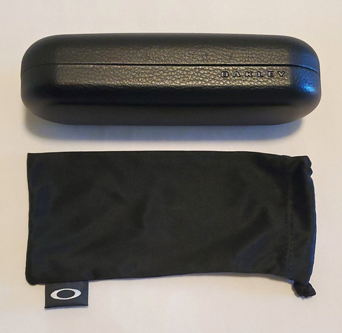 Oakley black hard plastic case - oakley,