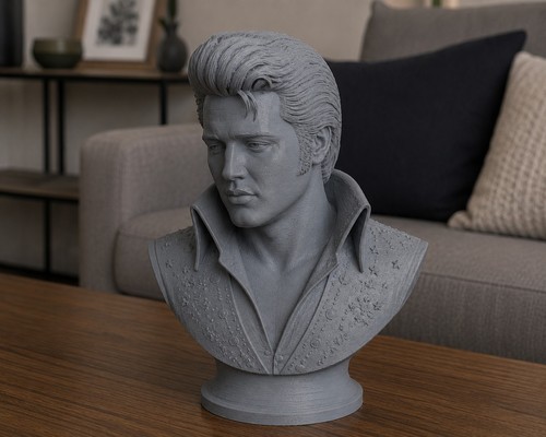 Elvis presley bust home - elvis,