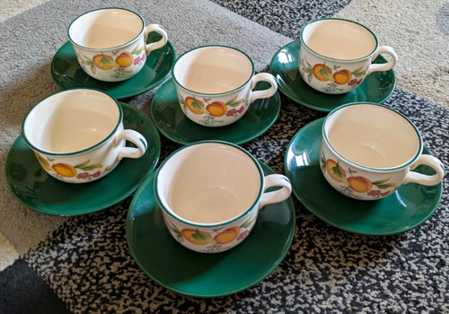 Vintage set cloverleaf - set, 6