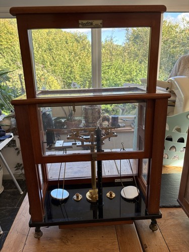Antique oertling chemist - antique,