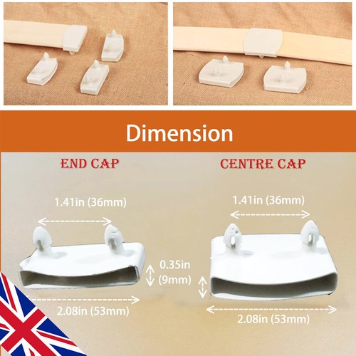 100pcs bed slat center caps - center,