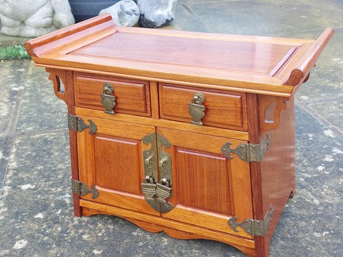 Chinese hardwood altar pagoda - chinese,