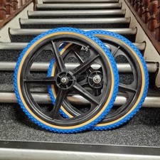Skyway Tuff Wheels with fitted Kenda K50 Old School BMX Tyres and Freewheel