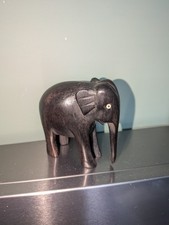 Vintage Hand Carved Elephant