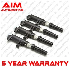 AIM 4X FOR RENAULT TWINGO 133 1.6 GORDINI PETROL 2010-12 IGNITION COIL PACKS PEN