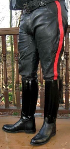Men real leather breeches - real,