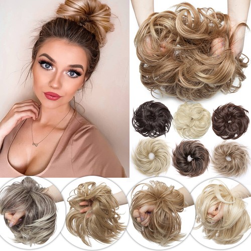 Messy bun hair - bun, scrunchie