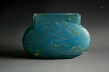 ANTIQUE ART NOUVEAU DAUM NANCY PATE DE VERRE VASE