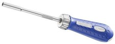 Expert By Facom Ratcheting Screwdriver With 6 Piece Bit Set In Handle E160801