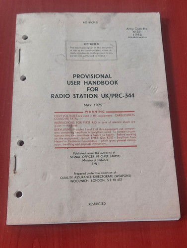 Clansman army military radio - military,