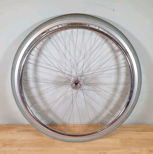Single wheelchair wheel with - wheelchair,