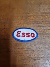Vintage Original Esso Petrol Cloth Patch Garage Pump Forecourt