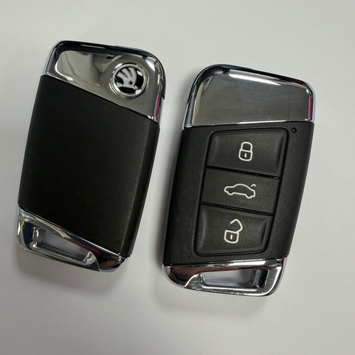 Skoda smart key fob button - smart,