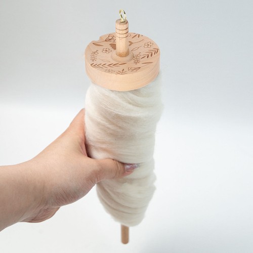 Drop spindle yarn - drop, spinner