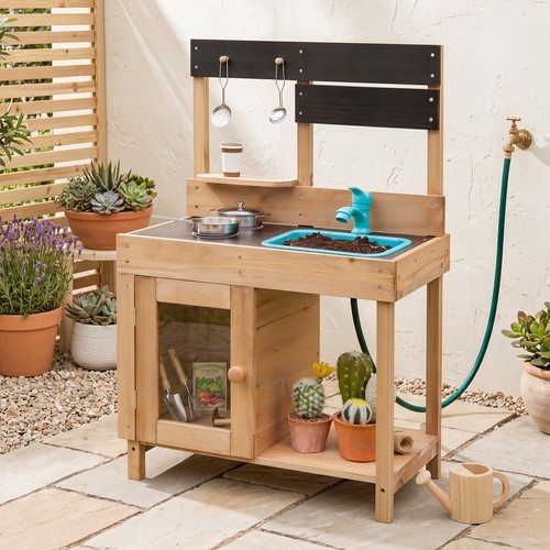 Outdoor mud kitchen for kids - outdoor,