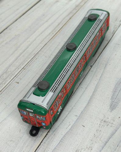 Vintage ichiko tin toy train - vintage,