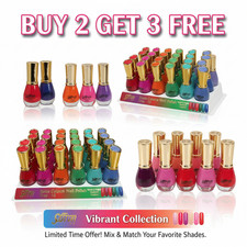 Pack of 5 only for 9.99£ Saffron London nail polish Final Sale Buy 2 get 3 Free