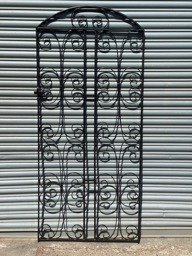Wrought iron garden side - iron, fully