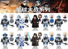 Custom Lego Anakin Skywalker 501st Legion Clone Trooper Minifigures Star Wars 10