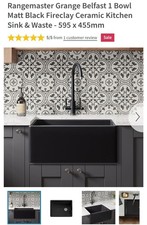 Rangemaster Belfast 1 Bowl