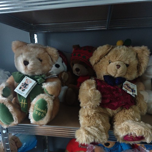 Vintage harrods xmas bears - vintage,