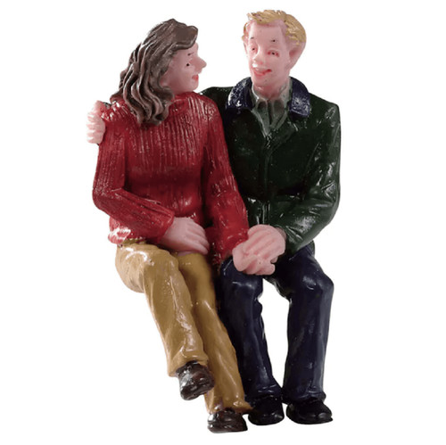 Lemax figurines lunch date - lunch,