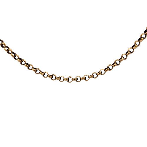 9ct yellow gold - , belcher