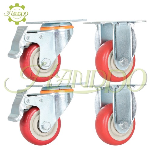 Heavy duty castor wheels - duty, 4pcs