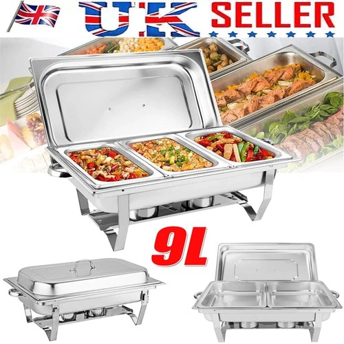 Stainless steel chafing - 9l,